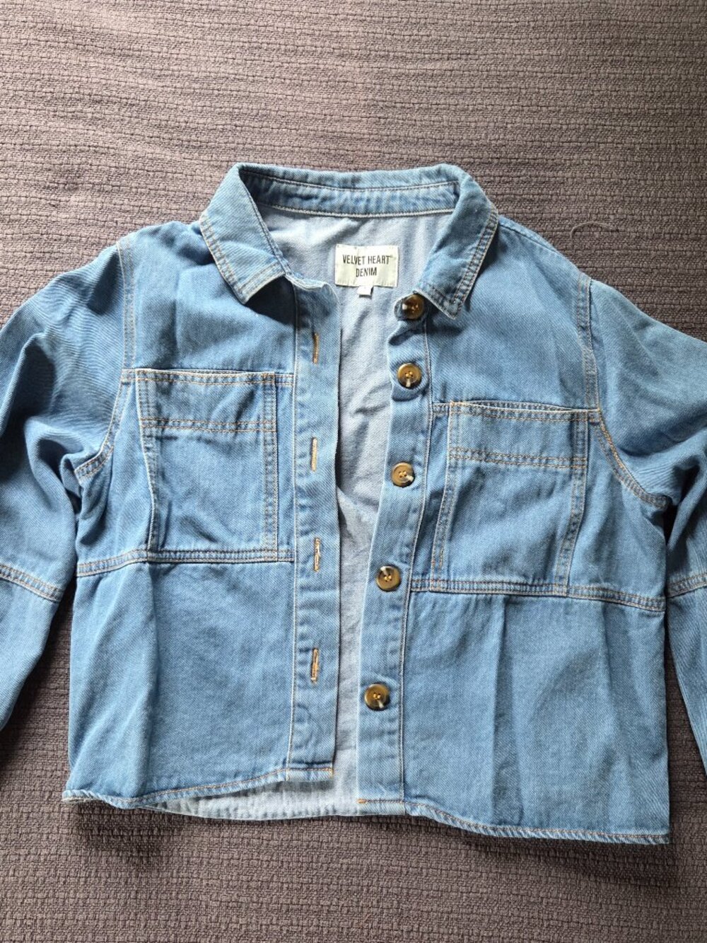 Demin chore jacket
